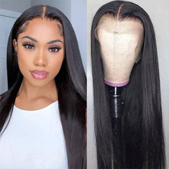 Luvme Hair Pre-plucked 180% Density Glueless 13x4 Frontal Lace Long Wig 100% Human Hair