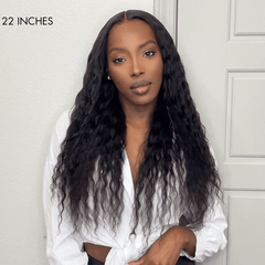 Boho Glam Mid-Part Virgin Hair 5x5 Closure Lace Wig