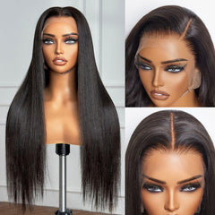 Luvme Hair Full Lace Part Anywhere Body Wave / Silky Straight Invisible HD Lace Human Hair Wigs