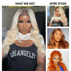 613 Loose Wave Glueless 5x5 Closure HD Lace Wig | Direct Dyeing