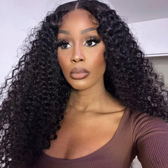 Deep Wave U Part Quick & Easy Affordable 100% Human Hair Wig