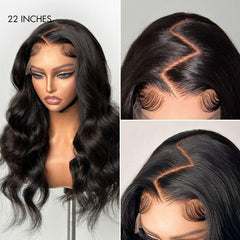 Luvme Hair PartingMax Glueless Wig Zig Zag Part Loose Body Wave 7x6 Closure HD Lace Pre Plucked & Bleached Ready to Go