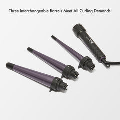 3 in 1 Curling Iron Set with US Plug, Fast Heating, for Natural Hair and Wig