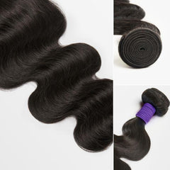 Upgraded Brazilian Hair | 1pc Body Wave 100% Virgin Brazilian Human Hair Bundle