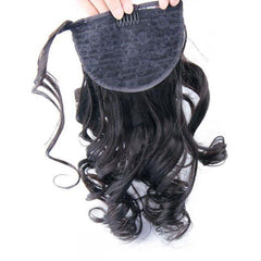 Loose Wave Virgin Human Hair Sleek Ponytail Extension Easy to Wear | Upgraded 2.0 (Get Free Trendy Scrunchies)