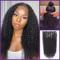 Straight / Body Wave / Kinky Curly / Yaki Straight / Kinky Straight / Deep Wave Clip in Hair Extensions Real Human Hair Pieces 135g 9pcs / 7pcs with Free Gift