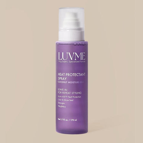 US Only | Heat Protectant Spray, Leave-in Conditioner, up to 450℉ Heat Protection, Color & Shine Seal | LUVME HAIR™