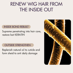 US Only | Wig Renewal Hair Oil, Repairs Dry & Damaged Hair, Boosts Shine, Controls Frizz