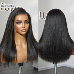 PreMax 2.0 Wigs | Nature Max Yaki Straight Ear-to-ear Glueless 13x5 Frontal HD Lace C Part Wig