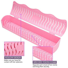 1pc Hair Extension Holder, Storage for Clip-in, Tape-in, Bundles & Weft