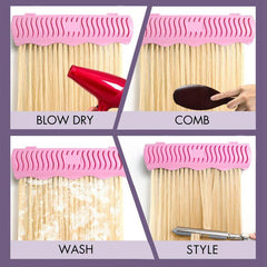 1pc Hair Extension Holder, Storage for Clip-in, Tape-in, Bundles & Weft