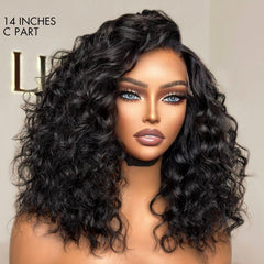 Luvme Hair PartingMax Glueless Wig Water Wave Versatile 7x6 Closure HD Lace Short Wig Ready to Go