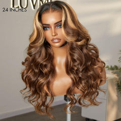 PreMax 2.0 Wigs | Nature Max Blonde Highlight Loose Body Wave Ear-to-ear Glueless 13x5 Frontal HD Lace Wig Pre-Cut Lace