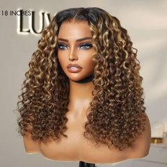 PreMax 2.0 Wigs | Nature Max Deep Wave Ear-to-ear Glueless 13x5 Frontal HD Lace Long Curly Wig