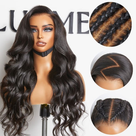 Luvme Hair Pre-Knotless PartingMax Glueless 7x6 HD Lace Super Natural Loose Body Wave Long Wig