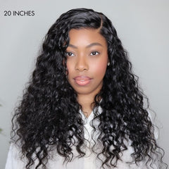 Luvme Hair Pre-Knotless PartingMax Super Natural Water Wave Glueless 7x6 Closure HD Lace Curly Wig