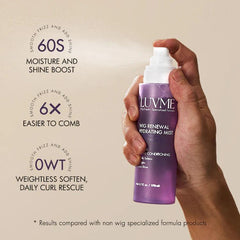 US Only | Wig Renewal™ Complete 6pcs Wig Care Set for Frizz-Free & Revitalized Hair, One Set Meets All Wig Care Demands