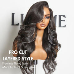 Luvme Hair PartingMax Glueless Wig Loose Body Wave 7x6 Closure HD Lace Pre Plucked & Bleached Ready to Go