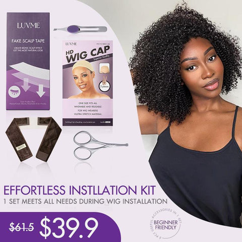 Effortless Installation Kit, 1 Set Meets All Needs During Wig Installation