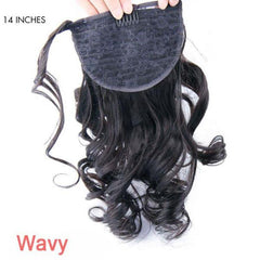 Virgin Human Hair Sleek Ponytail Easy to Wear | Upgraded 2.0 (Get Free Trendy Scrunchies)