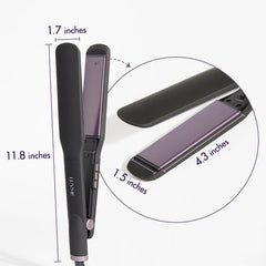 Hair Straightener Iron with US Plug, for Less Frizz, Shinier & Smoother Hair, Hair Styling Tool