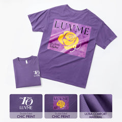 Luvme 10th Anniversary Limited Edition T-shirt, Soft Cotton Tee