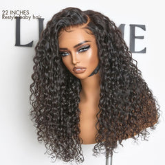 AiryFit™ Scalp Care Wigs | Water Wave Ear-to-Ear 13x5 Frontal HD Lace Glueless Curly Wig