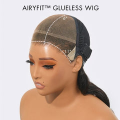 AiryFit™ Scalp Care Wigs | Deep Parting Loose Body Wave Humam Hair Wig 11x6 Frontal HD Lace Glueless Wig