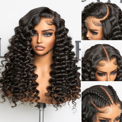 Luvme Hair PartingMax Glueless Wig Bouncy & Voluminous Wand Curls Pre-Cut 7x6 Closure HD Lace Wig