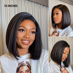 U Part Quick & Easy Affordable 100% Human Hair Wig