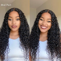 Brown Highlights Funmi Curly Glueless 5x5 / 7x6 Closure Lace Long Curly Wig Beginner Friendly