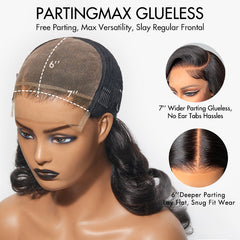 Luvme Hair PartingMax Glueless Wig Loose Body Wave 7x6 Closure HD Lace Pre Plucked & Bleached Ready to Go