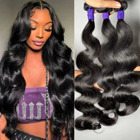 3pcs Body Wave / Water Wave / Deep Wave / Loose Wave / Straight 100% Virgin Human Hair Bundles