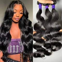 3pcs Body Wave / Water Wave / Deep Wave / Loose Wave / Straight 100% Virgin Human Hair Bundles