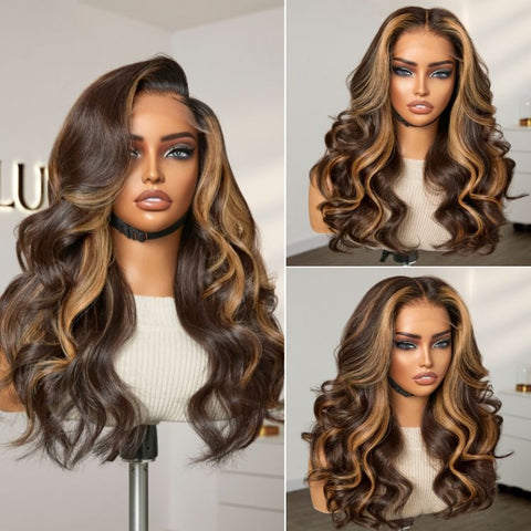 Luvme Hair PartingMax Glueless Wig Loose Body Wave 7x6 Closure HD Lace Pre Plucked & Bleached Ready to Go