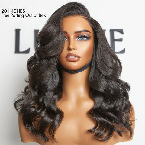 PreMax Wigs - Flexi-Fit Invisi Drawstring Cap 360 HD Lace Loose Body Wave Wig Restyle Friendly