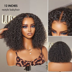 Go Natural Ease | Soft Kinky Curly Glueless 5x5 Closure HD Lace Wig Ready to Go