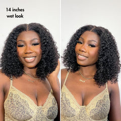 Go Natural Ease | Soft Kinky Curly Glueless 5x5 Closure HD Lace Wig Ready to Go