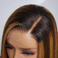 Limited Design | Saletta Sparkle Galaxy Layered Cut Glueless 5x5 Closure HD Lace Wig Pre-bleached