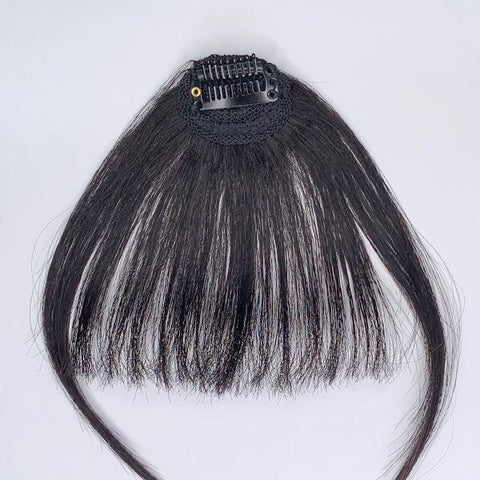 100% Real Human Hair Clip in Bangs Human Hair Extensions